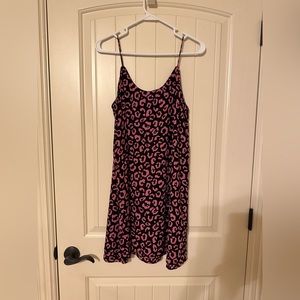 Women’s cheetah print dress